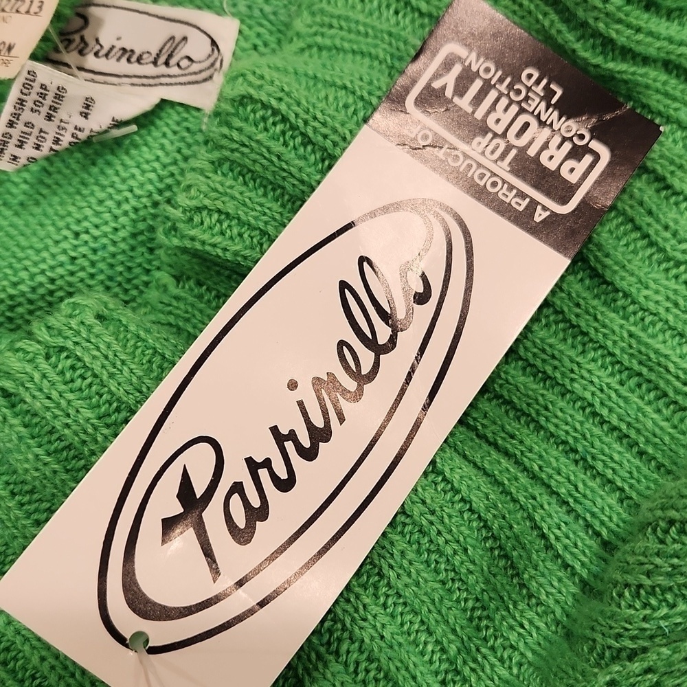 Parrinello Vtg 80s sleeveless sweater - Picture 6 of 7